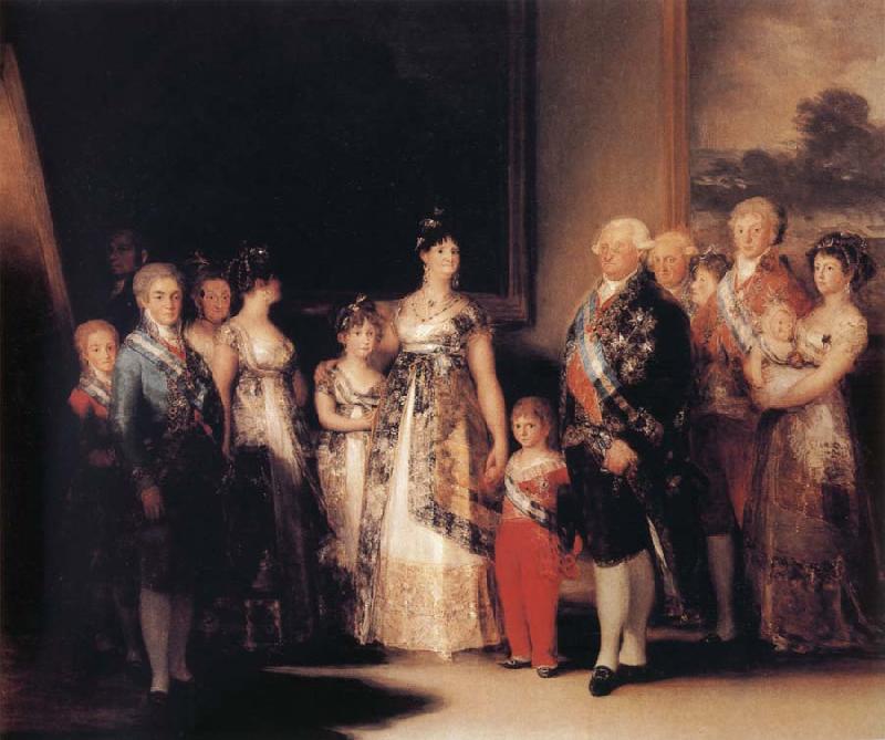 Francisco Jose de Goya The Family of Charles IV